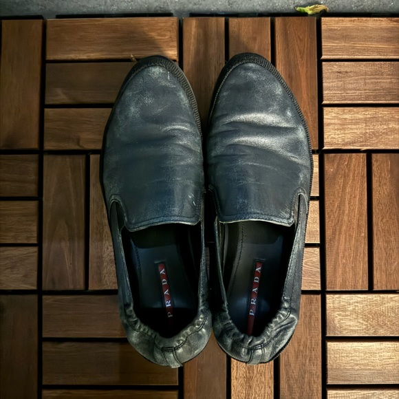 Prada shoes loafers slip-on - Picture 1 of 5